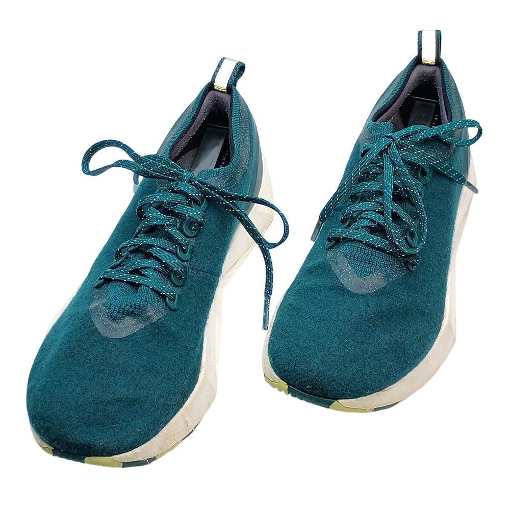 Allbirds Wool Dasher Mizzles Mens 10 Teal Green Running Shoes Weather Repellent‎